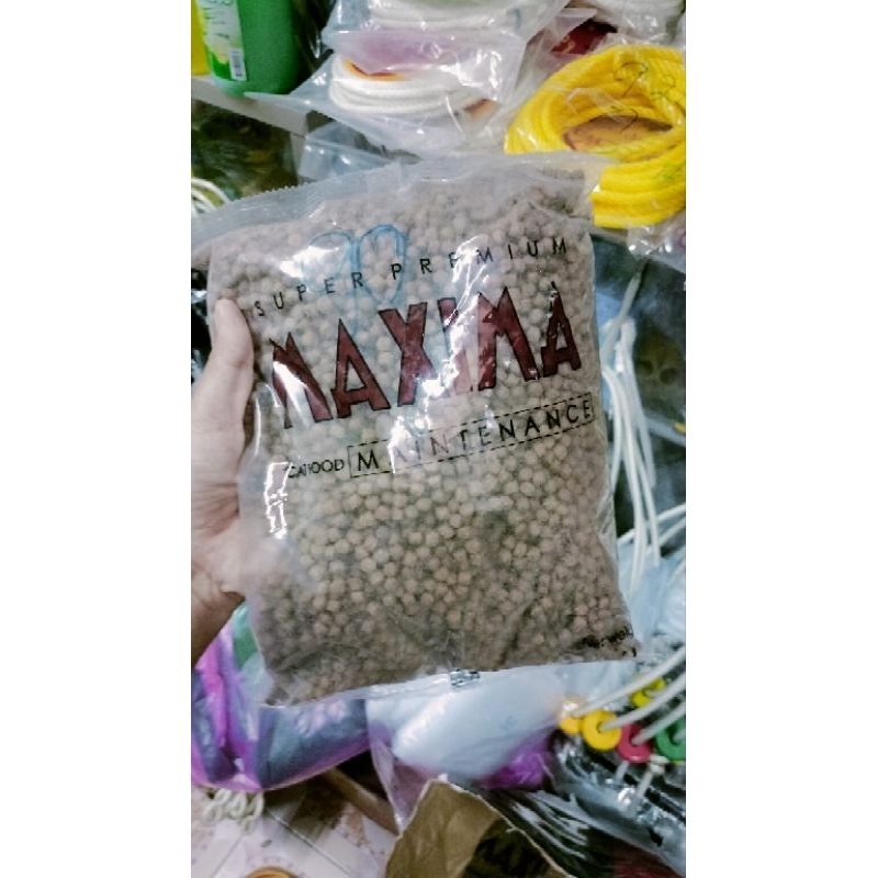 แม็กซิม่า อาหารแมว Maxima 1 kg อาหารแมวmaxima อาหารแมว Maxima แม็กซิม่า เค็ม