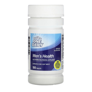 exp 04/2026 วิตามินรวมสำหรับผู้ชาย 21st Century One Daily Mens Health, 100 เม็ด