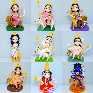 พระแม่อุมา 9 ปาง นวราตรี สไตล์ LittleGods