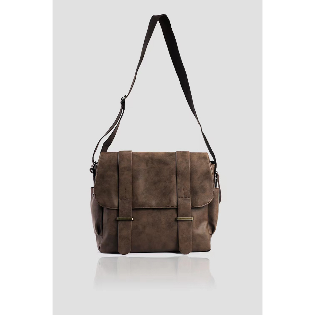 กระเป๋าสะพายข้าง ผู้ชาย หล่อเท่ห์ Handsome Crossbody bag กระเป๋าสะพายพาดลำตัว รุ่น W2642 ราคา ถูกที่สุด ดีลบีเคเค แกลเลอรีภาพที่ 8