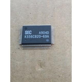 ไอซี #KS56C820-69A#SONY#JAPAN#IC ใช้กับเครื่องVCD (80ขา) อย่างดี