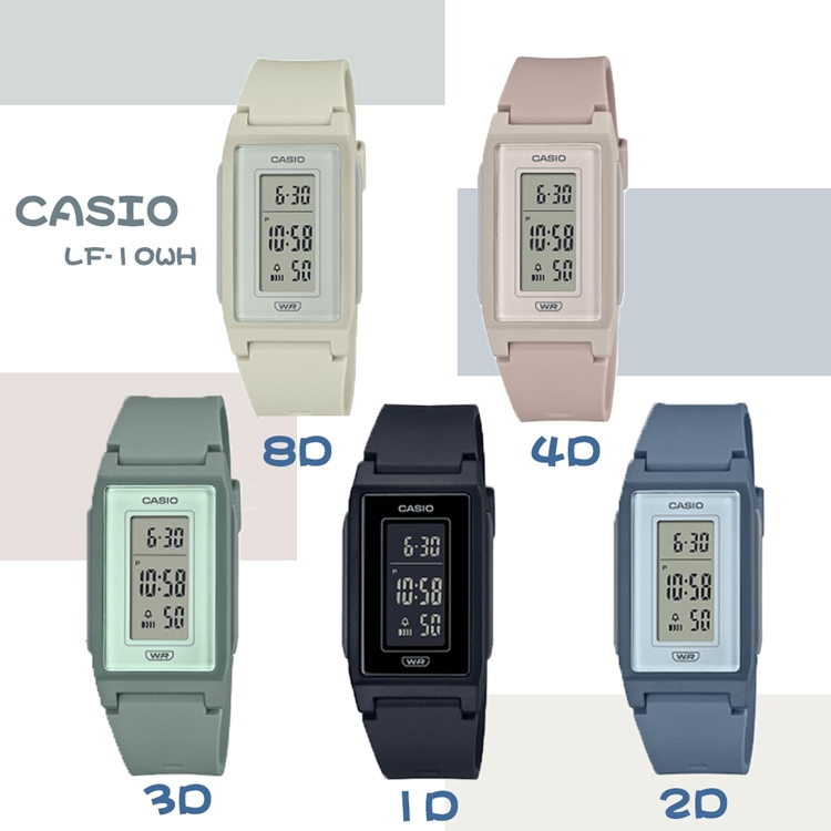 Casio LF-10WH-1DF รีวิว: นาฬิกาข้อมือผู้หญิงดีไซน์มินิมอล น้ำหนักเบา ทนทาน
