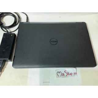 Notebook DELL i5/LATITUDE E5450/Core i5-5300U/ตำหนิขอบยางกั้นกระแทกหน้าจอ/Cpu 2.3 GHz Gen 5/SSD 160GB/DDR3L 8GB/VGA,HDMI