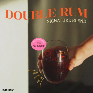 [Recommended] Snick Coffee เมล็ดกาแฟคั่วกลางอ่อน Double RUM