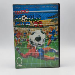 TECMO World Cup 92 [bootleg] งานกล่องก๊อป MD Mega Drive เทสแล้ว เล่นได้ มีกล่องใสสวม เพื่อเก็บสะสมให้