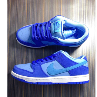 （ของแท้ 100 %）Nike SB Dunk Low Pro "บลูราสเบอร์รี่" สีน้ำเงิน