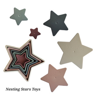 Nesting Stars Toys 🌟 ของเล่นดาวหลากสี สีละมุนน่ารักมากกก ของเล่นเสริมพัฒนาการ จากประเทศเดนมาร์ก 🇩🇰