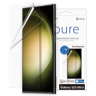 ARAREE Pure Diamond ฟิล์มปกป้องหน้าจอ Galaxy S23 Ultra (มี 2 ชิ้น)