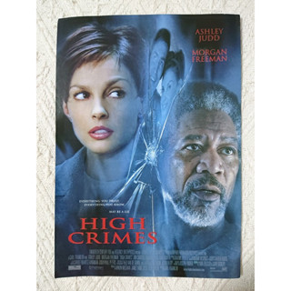 Handbill ใบปิดหนังเก่า - High Crimes (2002) ไฮไครมส์ ลวงเธอให้ตายสนิท