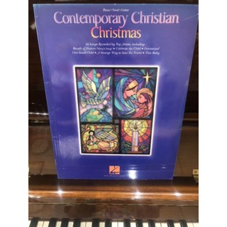 CHRISTMAS SONG CONTEMPORARY CHRISTIAN CHRISTMAS PVG (HAL)ปกยับสต๊อกเก่าราคาพิเศษ