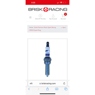 BRISK PREMIUM MULTI-SPARK RACING CR10ZS SPARK PLUG  Adding product CR10ZS Brisk Premium Racing Spark PlugsCR10ZS