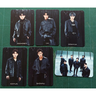 การ์ด สุ่ม ของแท้ จาก อัลบั้ม ญี่ปุ่น MONSTA X - WANTED Japanese Album KPOP Card Joohoney I.M Shownu Minhyuk Kihyun