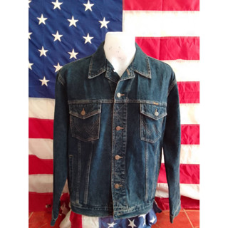 แจ็คเก็ตยีนส์มือ2 Wrangler jacket jeans Vintage (Size XL)