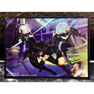 [เศษสลีฟหายาก แยกซอง 1 ใบ Nier Automata 2B &amp; 9S 0059] Limited Sleeve Collection - สลีฟการ์ด,ซองการ์ด,ซองใส่การ์ด (JP)