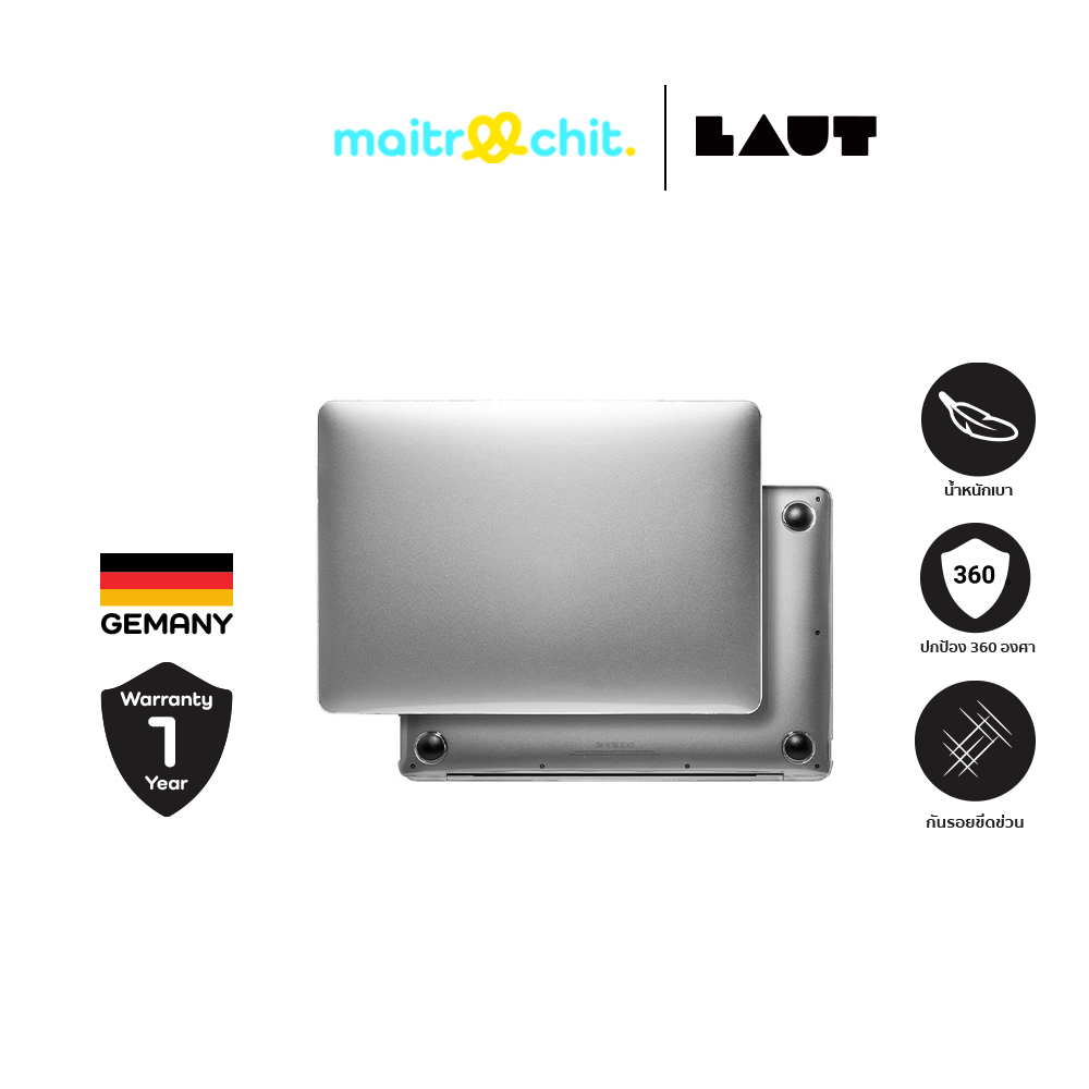 LAUT รุ่น Crystal-X Slim เคสสำหรับ Macbook Air (18/20) / Pro (13 inch)