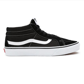 VANS SK8-Mid Reissue - Black/True White VN0A391F6BT รองเท้าแวน แท้ 100% โดย VANS Thailand Dealer - WeSneaker