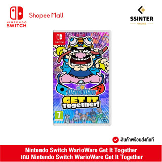 Nintendo Switch : Wario Ware Get It Together นินเทนโด้ สวิตช์ แผ่นเกม WarioWare Get It Together (รับประกันศูนย์ไทย 1 ปี)