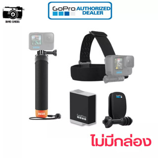 แบต Enduro/ด้ามจับแบบลอยตัว/QuickClip/ สายรัดศีรษะ GoPro แท้ (ไม่มีกล่อง)