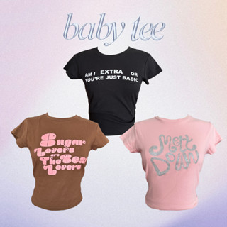 [ Sisters x Gala ] Baby tee เสื้อเบบี้ที