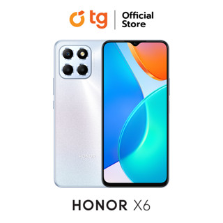 HONOR X6 (4/64GB) สินค้ารับประกันศูนย์ 1 ปี แถมฟรีประกันจอแตก และ ร่ม HONOR Umbrella White Pearl Edition จนกว่าของแถมจะหมด