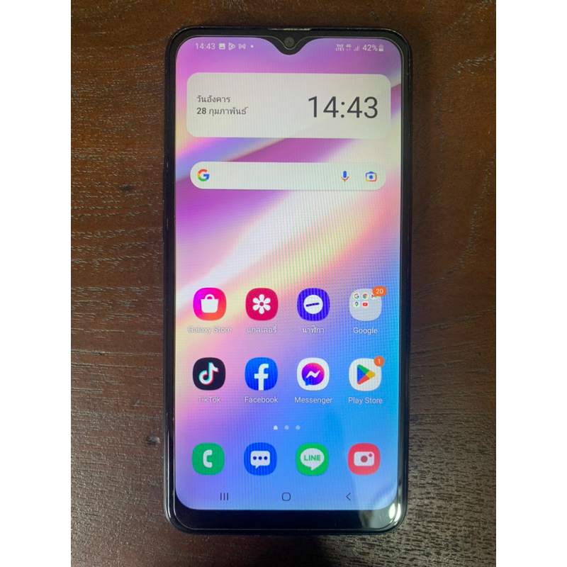 Samsung Galaxy A10S มือสอง สภาพสวยมีตำหนิใช้Wi-Fi ไม่ได้