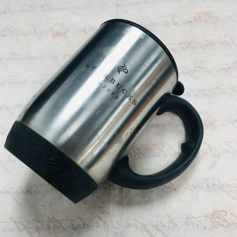 Starbucks Thailand : Stainless Steel Silver Mug 12oz