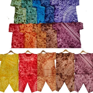 ชุดมัดย้อม เสื้อ-กางเกง