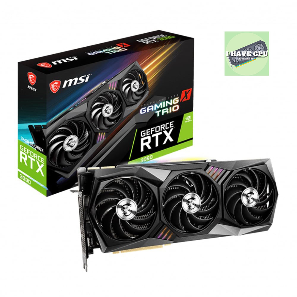 MSI GEFORCE RTX 3090 GAMING X TRIO 24G - 24GB GDDR6X