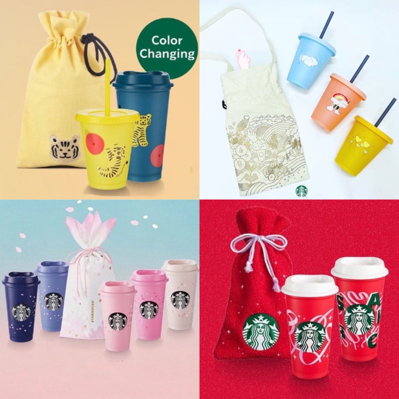 แก้วรียูสStarbucksแท้