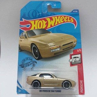 รถเหล็ก Hotwheels 89 PORSCHE 944 TURBO (ib38)