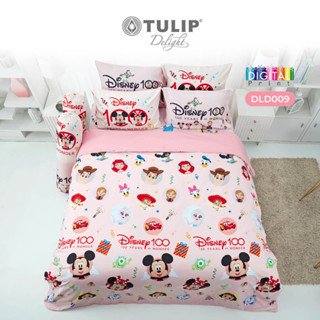 [New] TULIP Disney ชุดเครื่องนอน ผ้าปูที่นอน ผ้าห่มนวม รุ่น TULIP Delight ดิจิตอลปริ้น  DLD009 ลิขสิทธิ์แท้ดิสนีย์