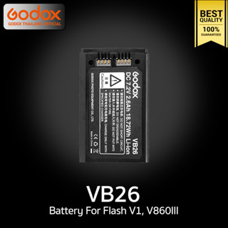 Godox Battery VB26 For Flash V1 , V860III