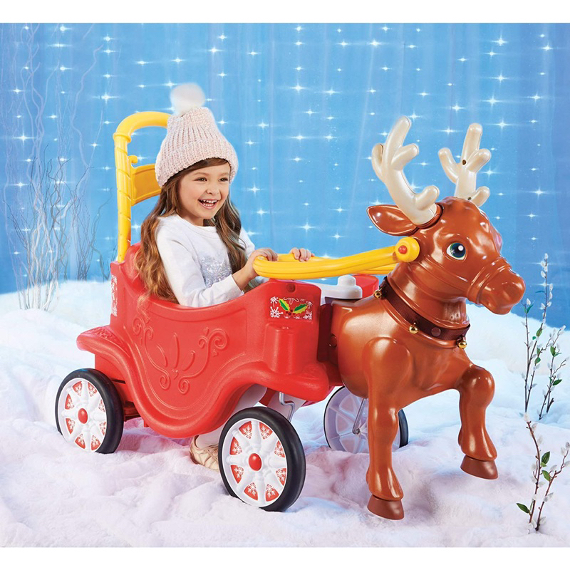 Little Tikes รถขาไถ Little Tikes Reindeer Carriage ขนาดใหญ่