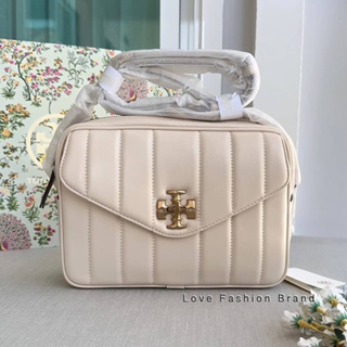 👑ผ่อน0%~แท้100%👑 กระเป๋าสะพาย ใบใหญ่ New Tory Burch 83088 Kira Quilted Camera Bag