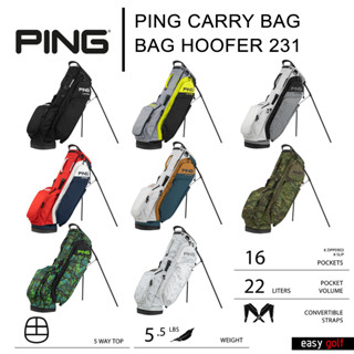 PING BAG HOOFER 231 PING CARRY BAG ถุงกอล์ฟ