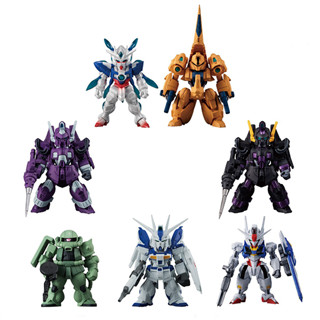 Bandai  (ครบ Set 7 กล่อง) FW Gundam Converge 10th Anniversary Memorial Selection 03 4549660628330 (Figure)