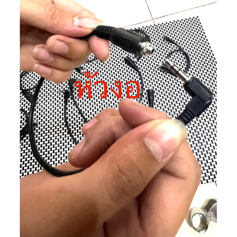 🔥สายauxมี2สี หัวงอสีทอง-สีเงิน ลำโพงบลูทูธdiy ยาว30เซน ขนาด3.5x2.1 งอ90 องศา(งอหักศอก) - รูปที่ 6