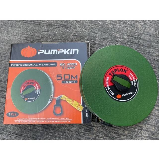 Toplon เทปวัดระยะ เทปวัดระยะทาง เทปวัดที่ 1020304050100 เมตร by Pumpkin