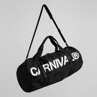 [carnival]กระเป๋าทรง Duffle(สีดำ) CARNIVAL® NYLON DUFFLE  BAG