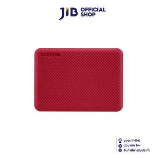 TOSHIBA 1 TB PORTABLE HDD (ฮาร์ดดิสก์พกพา) CANVIO ADVANCE (RED) (HDTCA10AR3AA)