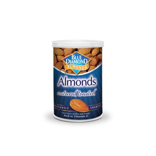 Blue Diamond Almonds natural toasted อัลมอนด์อบ 130กรัม