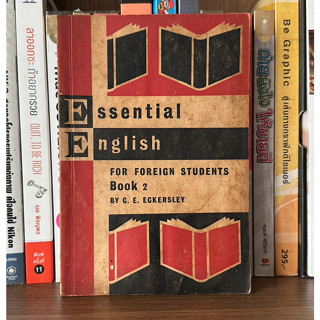 หนังสือมือสอง Essential English FOR FOREIGN STUDENTS ผู้เขียน ECKERSLEY