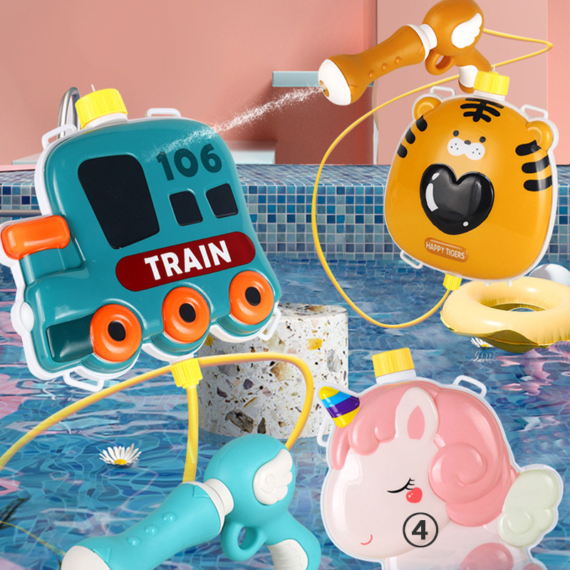 🐱‍🏍ปืนฉีดน้ำไดโนเสาร์  ปืนฉีดน้ำเด็ก  ปืนฉีดน้ำเป้การ์ตูน ขนาด