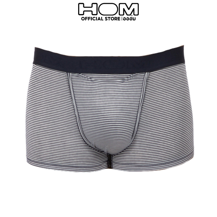 HOM(ออฮ์ม) รุ่น 359850-00RA Simon กางเกงในชาย  Boxer ผ้า Modal Polyester ผ้านุ่ม แห้งไว เป้าเปิดบน สะดวกทั้งซ้ายและขวา