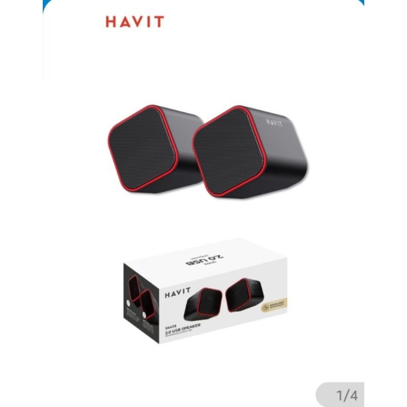 ลำโพงคอมตั้งโต๊ะHAVIT