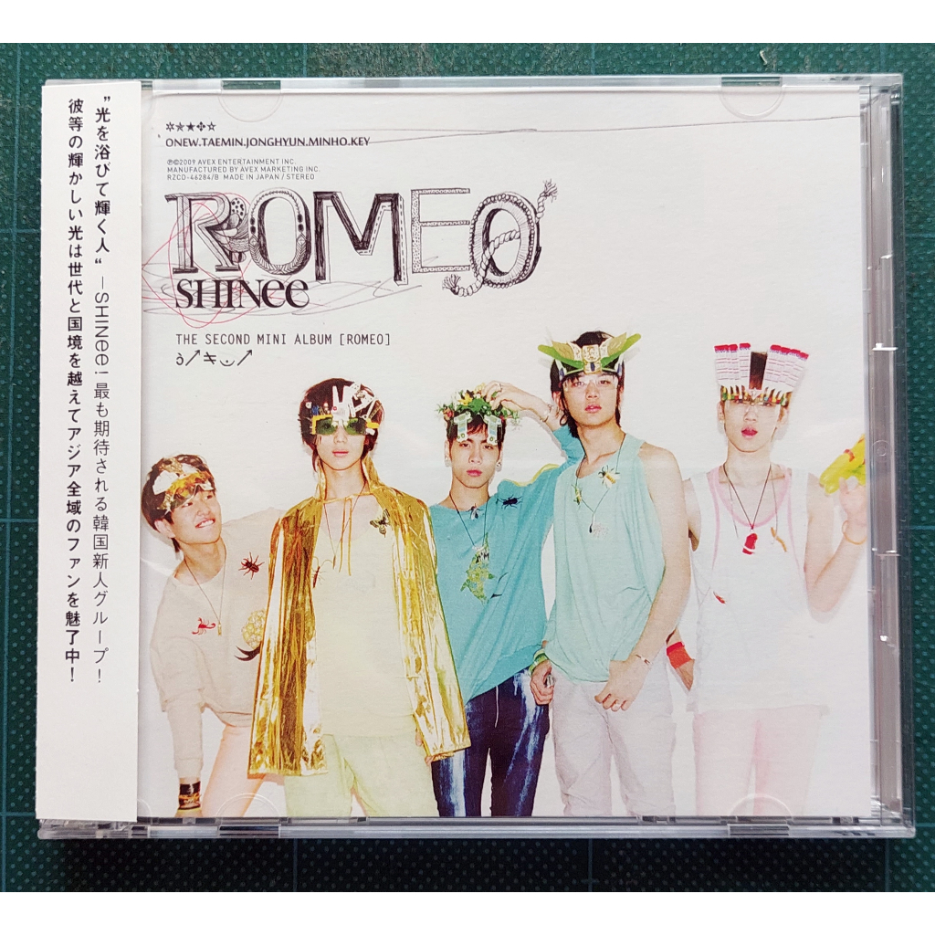 อัลบั้ม ญี่ปุ่น SHINee - ROMEO Japan Edition Album ของแท้ แกะแล้ว ไม่มีการ์ด Kpop CD + DVD JULIET หา