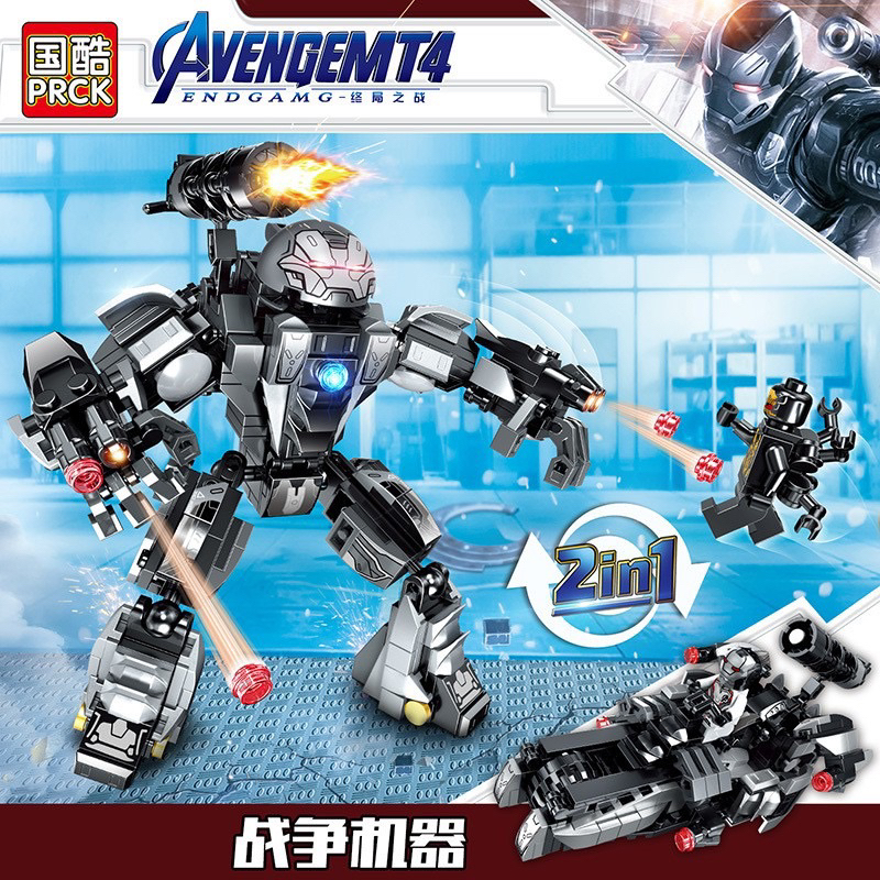 PRCK 64050 เลโก้จีน คล้ายlego ของเล่นตัวต่อ หุ่นยนต์ superhero avengers ironman