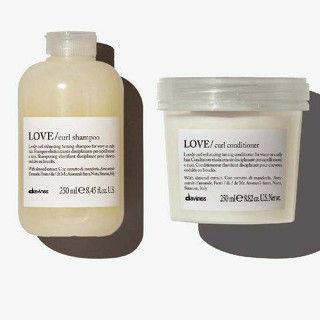 💢Davines love curl shampoo/love curl conditioner 250ml.แชมพูและครีมนวดผมสำหรับผมดัด และผมหยิกหยักศก