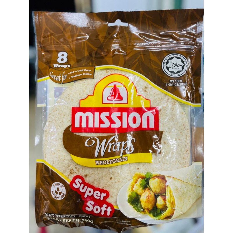 ซื้อ มิชชั่นแร็ปโฮลเกรนmission wrap(สีน้ำตาล)