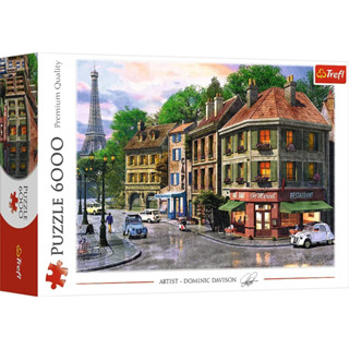 จิ๊กซอว์ Trefl - Street of Paris  6000 piece  (ของแท้  มีสินค้าพร้อมส่ง)